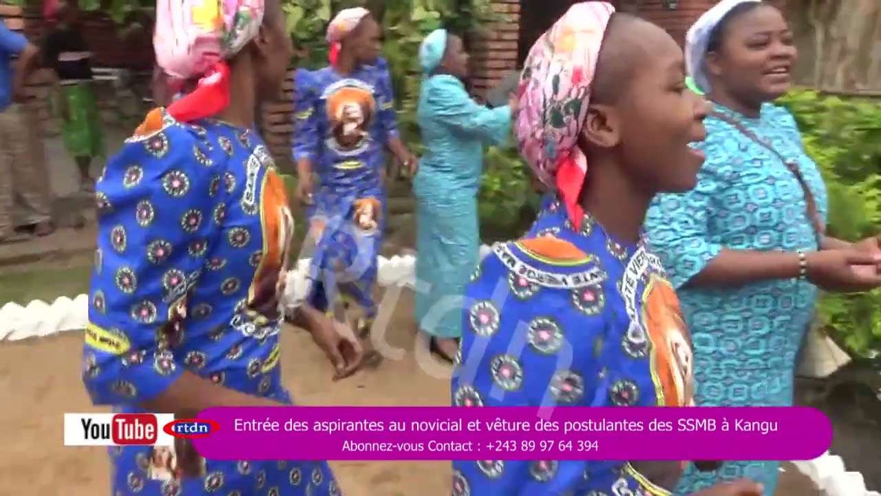 Entrée des aspirantes au noviciat et vêture des postulantes des SSMB