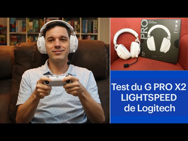 TEST Logitech G Pro X 2 Lightspeed : le meilleur casque gaming !