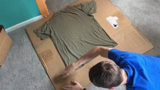 DIY Automatic Shirt Folder (I saw this in a gif so I made it)