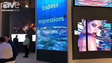 InfoComm 2018: NEC Display Features Tile Matrix Solution, X555UNV Video Wall Displays