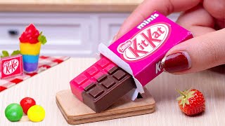 : Amazing KitKat Cake Dessert | Delicious Mini Rainbow KitKat Chocolate Cake Recipe, 1000 Yummy Cake