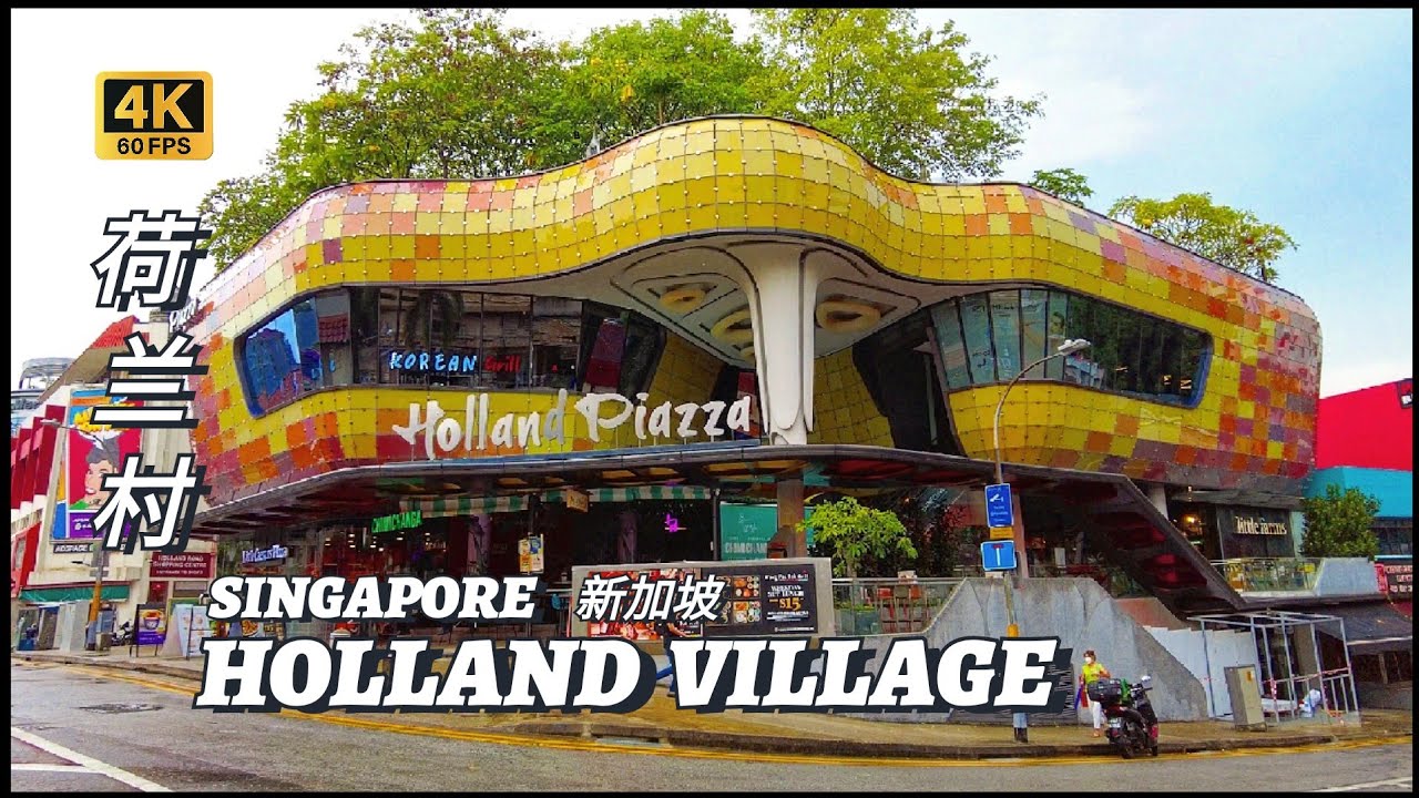 Exploring the Charms of Singapore's Holland Village | 4K 60fps