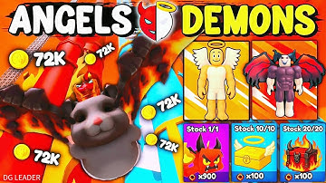 NEW Angels VS Demons Event In Climb & Jump Tower (Roblox)! DG LEADER 
