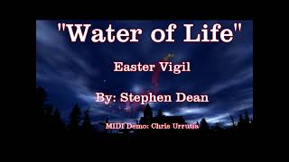 Water of Life (lyrics added) - Stephen Dean