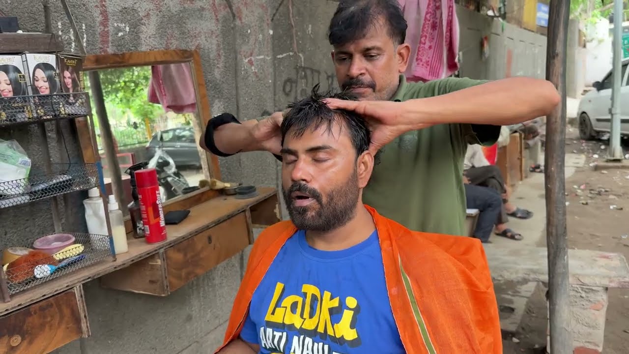 INSTANT SLEEP 😴 | DINESH BARBER ASMR Head Massage (Brain-Melting Relaxation)