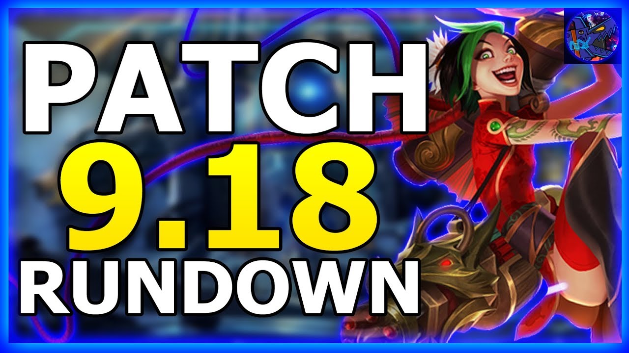 Patch 9.18 Rundown ADC Tier List (League Of Legends) Let's Talk Jinx 