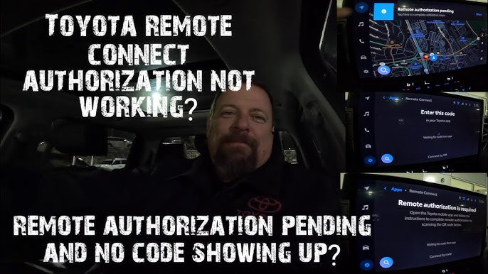 Toyota Remote Connect Authorization Not Working: Quick Fixes Revealed
