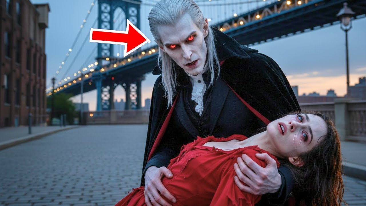 She jumped from a bridge to escape her family, but the Vampire King caught her in midair and said