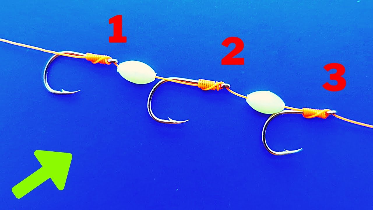 How To Make A Fishing Rig with Multiple Hooks