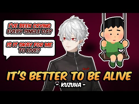 (ENG SUB) kuzuha gives advice to a listener (kuzuha/nijisanji)
