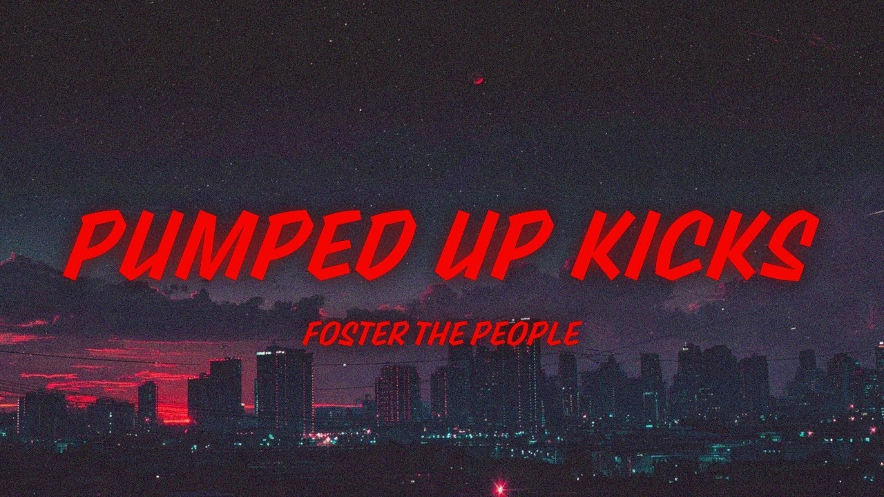 Foster the People - Pumped Up Kicks (sped up + lyrics)