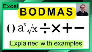 Math in Excel - BODMAS and the order of calculation screenshot 4