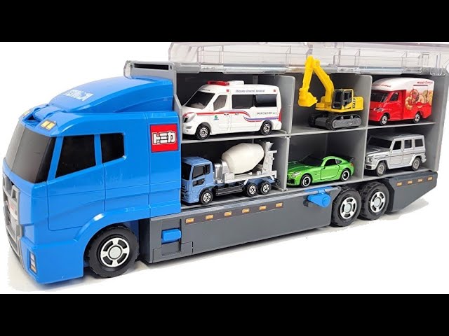BANDAI - YMKさま専用です！ありがとうございます(^-^) トミカ☆トミカのミニカーを開封しチェックしてコンボイへ収納し