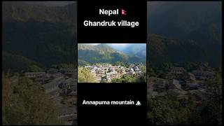 Ghandruk village|Nepa🇳🇵l