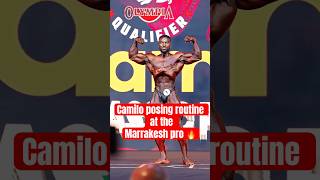 Camilo posing routine at 2026 Marrakesh pro | HD #bodybuilding