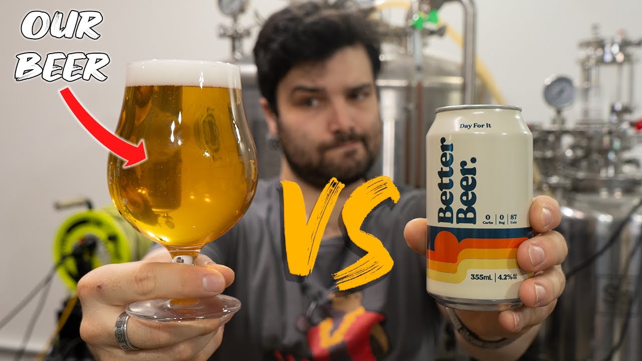 Did We Brew a BETTER Beer than Better Beer? Low Carb Beer Battle!