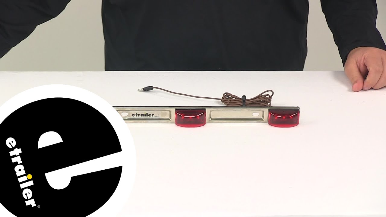 etrailer | The Low-Down on the Identification Light Bar for Trailers over 80" Wide