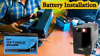 How to Replace Computer UPS Battery in Home | Frontech Electra 725 UPS Battery Replacement