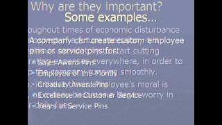 Recognition Pins for Employees