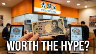 I Tried Yoshinoya For The First Time