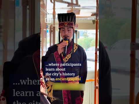 History comes alive on buses in China
