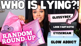 One Of Them Is LYING?! Unboxing 6 Subscription Boxes | Random RoundUp