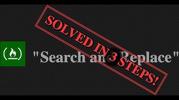 FreeCodeCamp - Search and Replace - SOLVED IN 3 EASY STEPS!