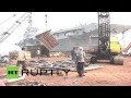 India: See India's first aircraft carrier turned to scrap