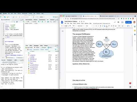 episphere connecting RStudio to Github