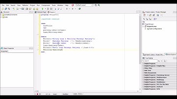 [DELPHI] HITUNG LUAS DAN KELILING PERSEGI PANJANG