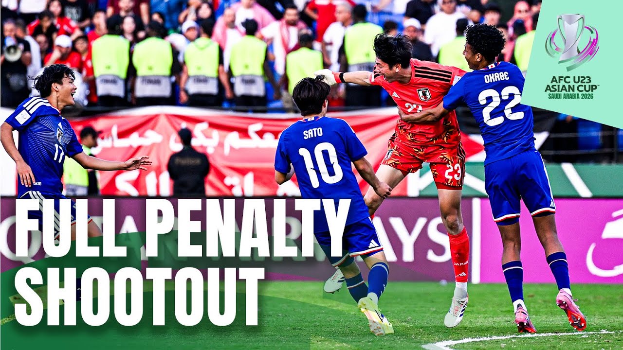 THIS bizarre penalty helped Japan to the U23 final! 🇯🇵 | AFC U23 Asian Cup™ 2026