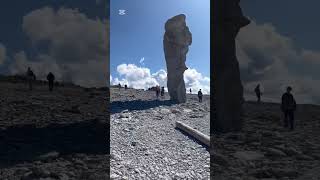 Download Lagu Langhammar Rauk Field – Fårö’s Iconic Sea Stacks, Gotland  #Fårö #Gotland #VisitSweden #SwedenNature MP3