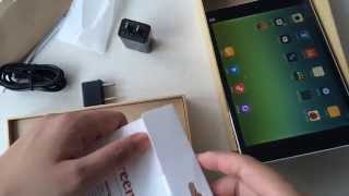 UnBox:Original Xiaomi MiPad 7.9 Inch 2GB RAM 16GB ROM 6,700mAh Nvdia Tegra K1 Quad Core 2.2GHz