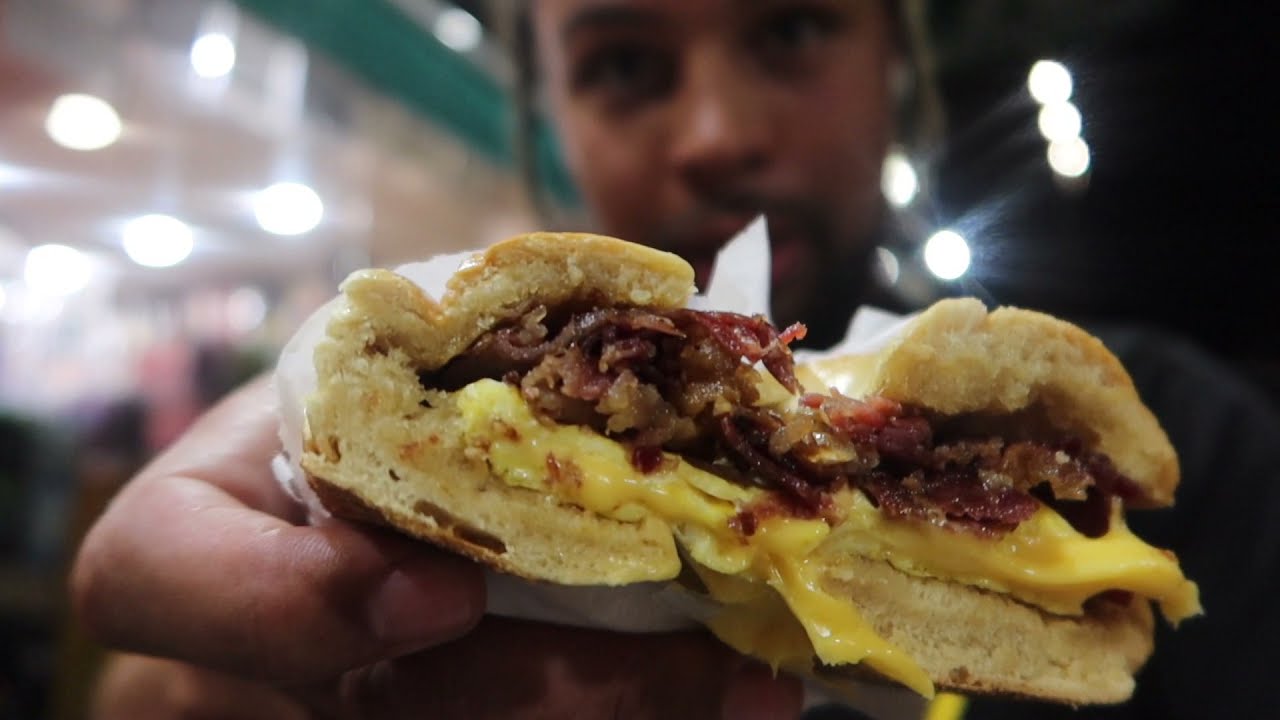 INSIDE A Classic NYC BODEGA: Bacon Egg & Cheese Run | Stay Eatin' Bruh