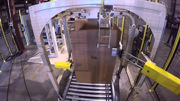 KPac Robotic Bottle Case Packing and KPal C Palletizing System