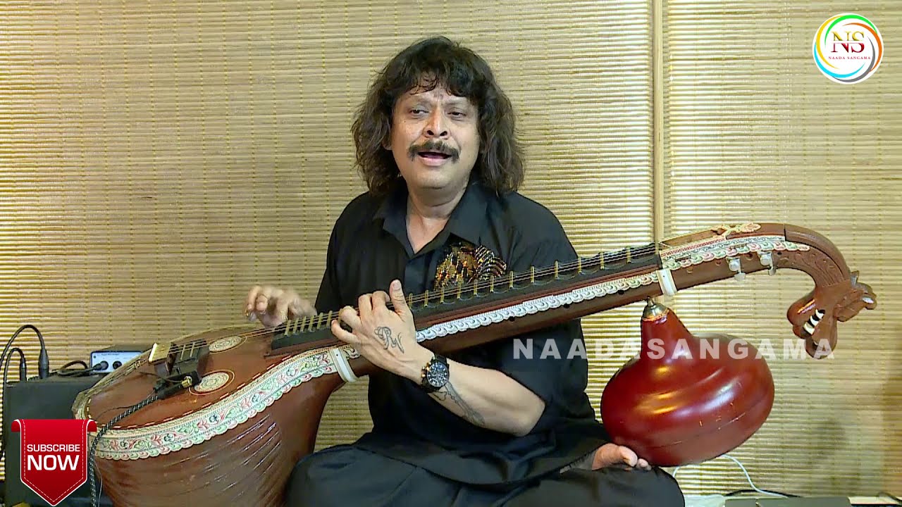 Rajesh Vaidhya MAILIRAGE MAILIRAGE VARUDUGIRAI ENNAI II Instrumetal Veena || Naada Sangama..