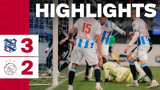 Highlights sc Heerenveen - Ajax | Eredivisie