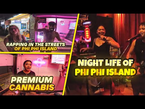 Freestyle Rapping with strangers in Phi Phi Islands, Thailand | Travel Vlog #5