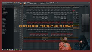 Download Lagu Metro Boomin feat. Don Toliver \u0026 Future - Too Many Nights (FL Studio Remake) [FREE FLP] MP3