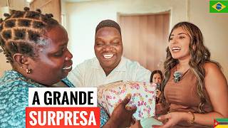 ELA VEIO DO BRASIL 🇧🇷 PARA CONHECER A FAMÍLIA DO SEU MARIDO E COMPROU UM PRESENTE 🎁 PARS SOGRA 🇲🇿🇲🇿