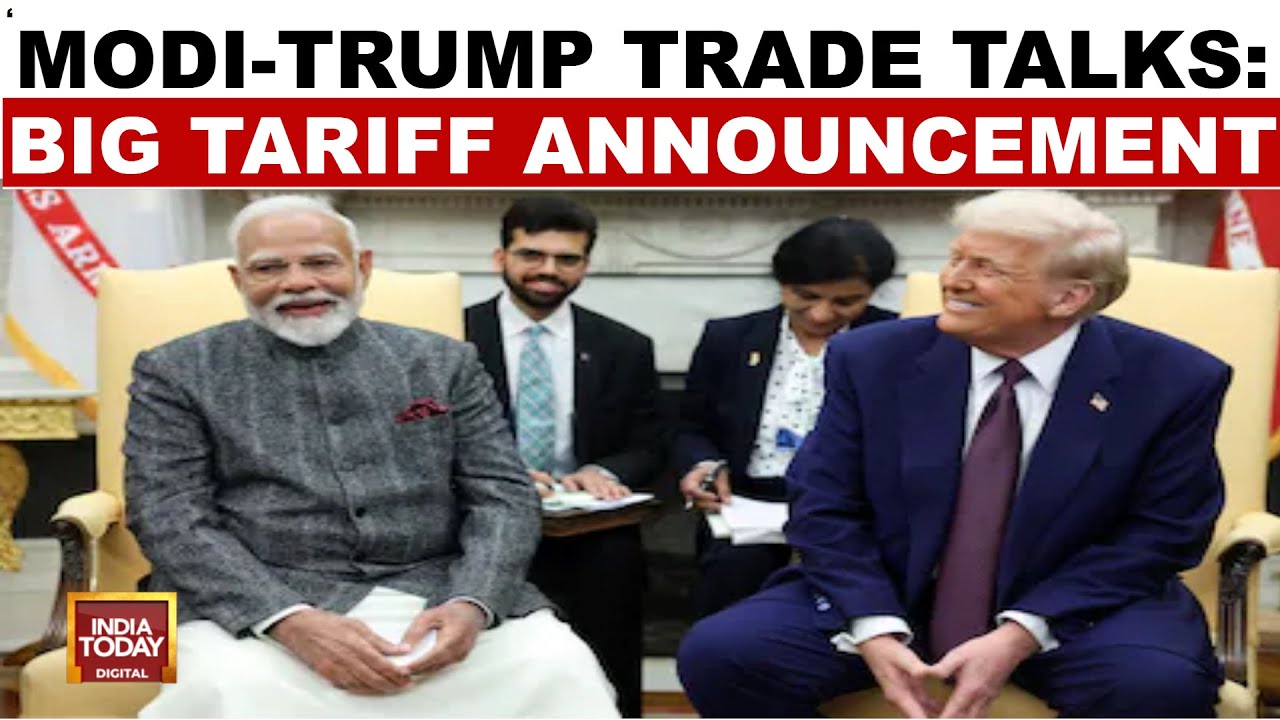 US-India Trade: Trump Announces Reciprocal Tariffs, Modi Signals Reductions | India Today