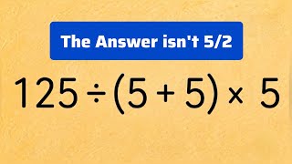 Can You Solve This Math Problem 90% Get It WRONG! | PEMDAS Challenge