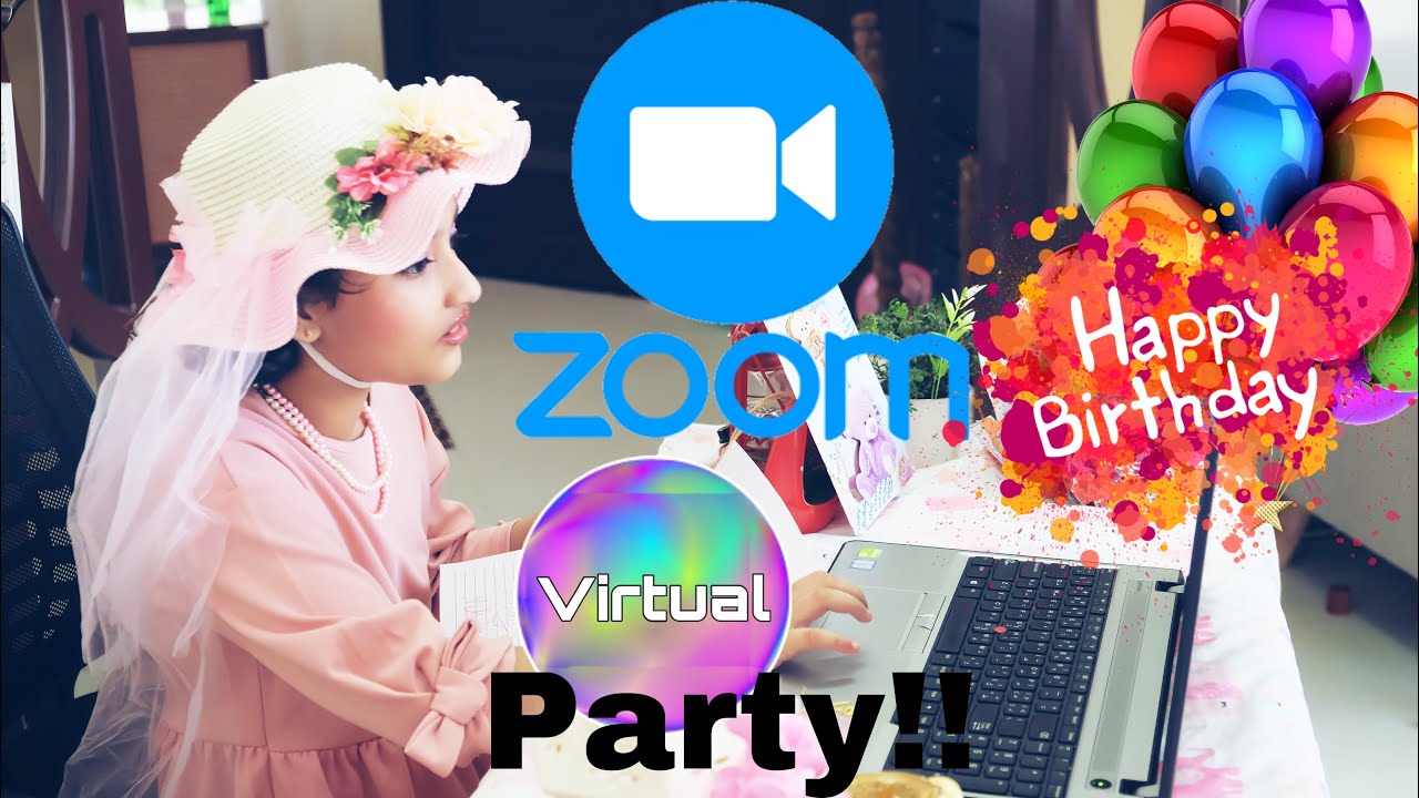 ZOOM VIRTUAL BIRTHDAY PARTY and ONLINE GAMES for MEHWISH and classmates