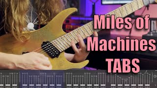 Jeff Loomis - &#39;Miles of Machines&#39; guitar arpeggios cover / tabs