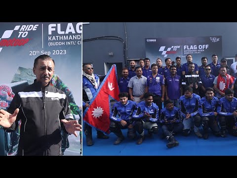 मोटोजिपी राइड शोका लागि बिदाइ भए ९ यामाहा राइडर