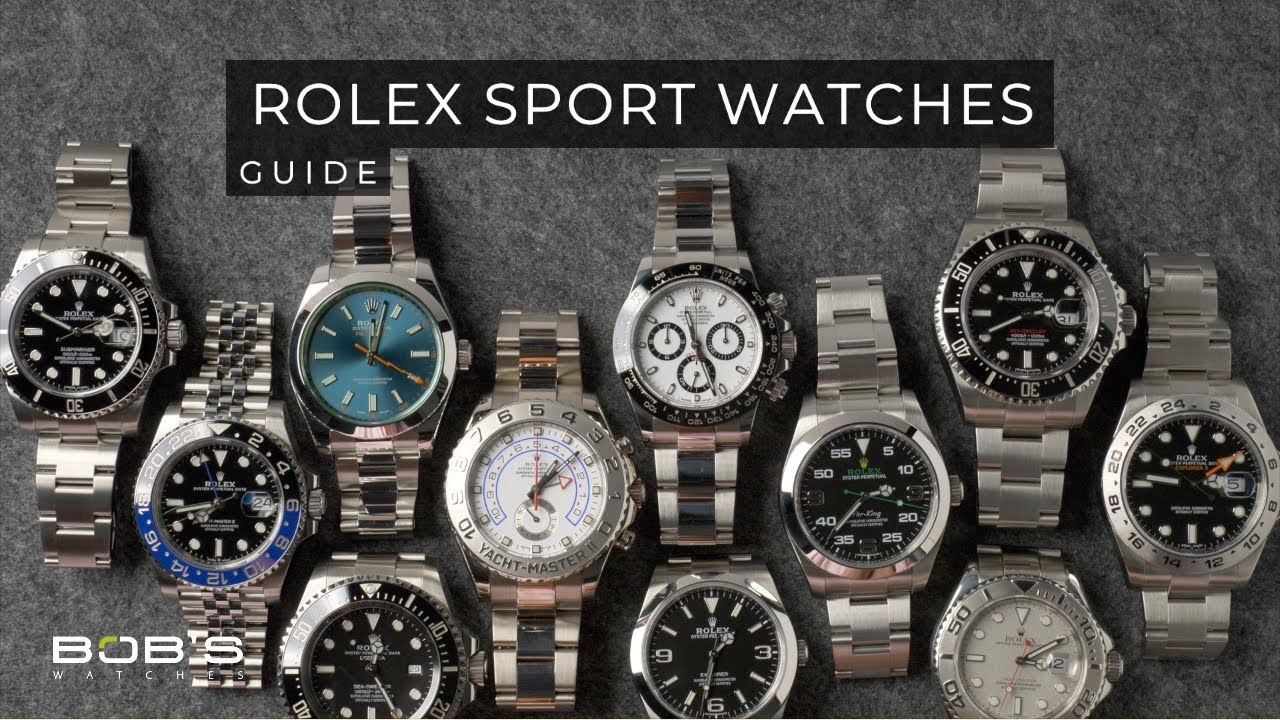 sports watch rolex