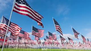 Memorial Day 2018 -Don't Drink and Drive!