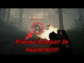 Finding Bigfoot In Fortnite!! Gameplay/Walk-through No Commentary