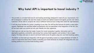 What Is a Hotel API and Why Does It Matter