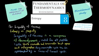 Fundamental of thermodynamics, Chapter8, Entropy, PART2